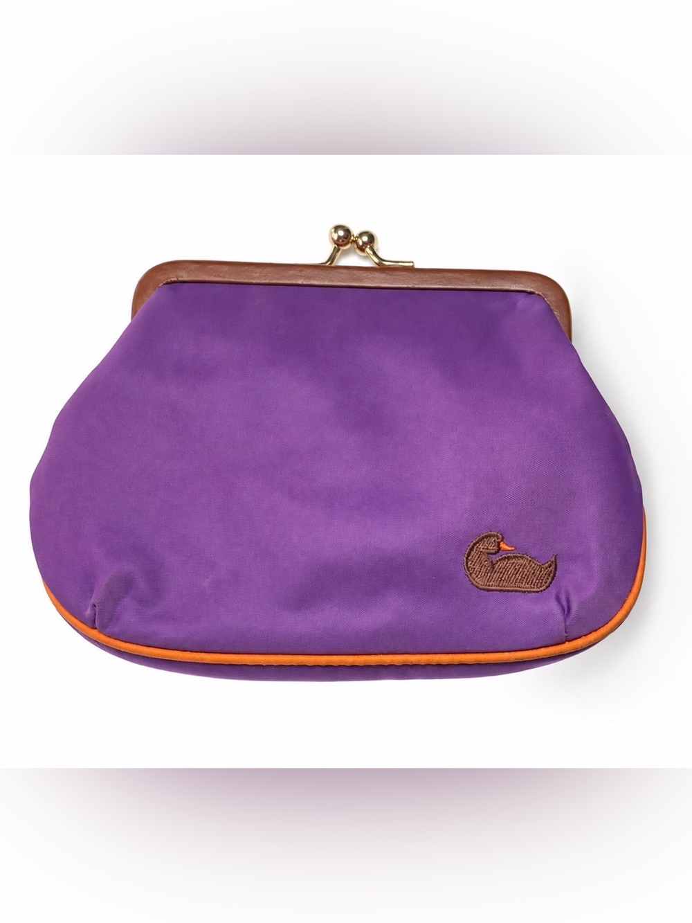 Vintage Dooney & Bourke Elsie Large Frame Purse Purple Y2K